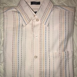 Men’s striped button down